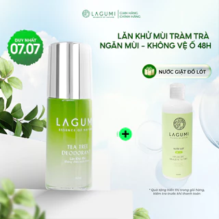 Lăn Khử Mùi Cho Bà Bầu Lagumi 30ml Ngăn Mùi Giảm Thâm Nách Khô Thoáng Đến 24h An Toàn