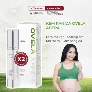 [COMBO 2] Kem Rạn Da Ovela Abera 50ML - Dưỡng Ẩm, Giảm Rạn Cũ, Ngừa Rạn Mới, Kem Rạn Da Cho Mẹ Bầu