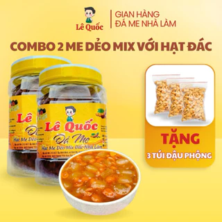 Combo 2kg (Me Rim Hạt Me Dẻo Mix Với Hạt Đác) -1 loại -[Tặng Kèm] 3 Túi Đậu Phộng