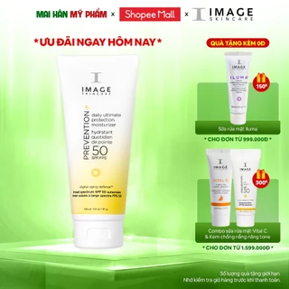 Kem chống nắng Image Skincare Prevention+ Daily Ultimate Protection Moisturizer SPF50+ cho da hỗn hợp - 91g