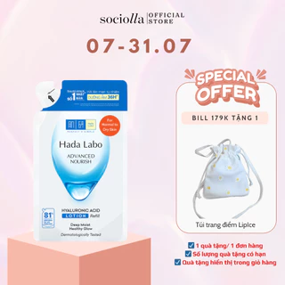 Túi Refill Dung Dịch Dưỡng Ẩm Dành Cho Da Thường Hada Labo 170ml