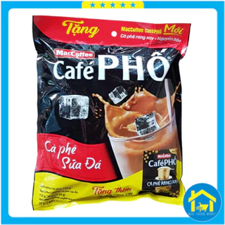 Cà phê Phố sữa đá (bịch 30 gói x 24g) - Tặng thêm 1 gói cà phê rang xay