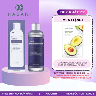 [MEGA 7.7 - MUA 1 TẶNG 1] Nước Hoa Hồng Không Mùi Cho Da Nhạy Cảm Klairs Supple Preparation Unscented Toner 180ml Hasaki