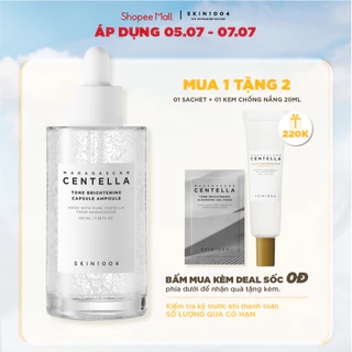 [SPLive 7.7 X Skin1004] Tinh chất dưỡng sáng Skin1004 Madagascar Centella Tone Brightening Capsule Ampoule 100ml