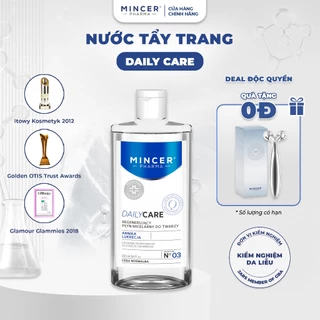 Nước Tẩy Trang Sạch Sâu Ẩm Mịn Mincer Pharma Daily Care Regenerating Micellar Water 250ml