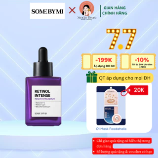 [CHÍNH HÃNG] Serum tinh chất SOME BY MI retinol 0.1% với collagen và peptide tái kích hoạt cường độ cao 30ml