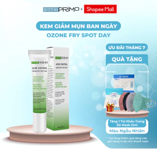 Kem Giảm Mụn Ban Ngày DottorPrimo Ozone Dry Spot Day 15ml - Làm Mờ Vết Thâm Do Mụn, Làm Đều Màu Da