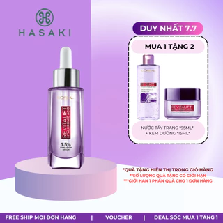 [MEGA 7.7 - MUA 1 TẶNG 2] Tinh Chất Hyaluronic Acid Cấp Ẩm Sáng Da L'Oreal 30ml Hasaki Sản Phẩm Chính Hãng