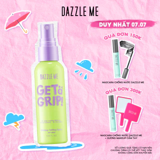 DAZZLE ME Xịt Khóa Makeup Cố Định Lớp Trang Điểm Lâu Trôi Và Kiểm Soát Dầu Trên Da 60ml