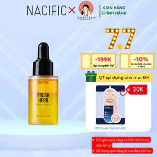 [CHÍNH HÃNG] Tinh chất chống lão hoá Nacific Fresh Herb Origin Serum 20ml