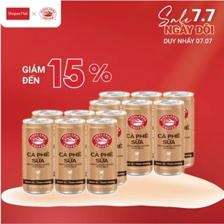 Combo 2 lốc Cà Phê Sữa Đá Highlands Coffee 235ml/lon (6 lon/lốc)