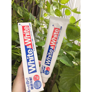 KEM ĐÁNH RĂNG WHITE & WHITE NHẬT 150gr chính hãng