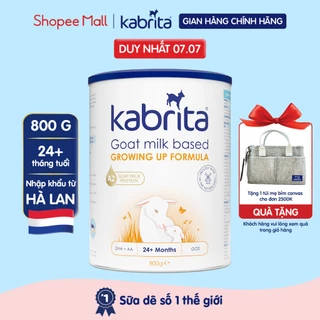 [Hoả tốc HCM] Sữa dê Kabrita số 3 cho trẻ trên 24 tháng - Lon 800g