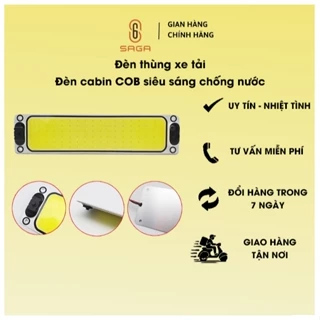 Đèn thùng xe tải. Đèn cabin COB siêu sáng chống nước.