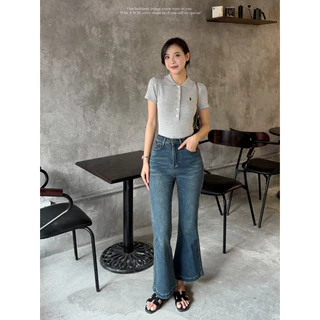 [RÁCH STORE] Quần Jean Loe QC - 5738 - Trơn - Túi Viền Chỉ V