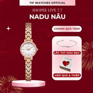 [HỒ BÍCH TRÂM X TIF WATCHES] Đồng hồ đeo tay LAURA Rose Tif Watches Thời Trang Sang Trọng Chống Nước cho Nữ