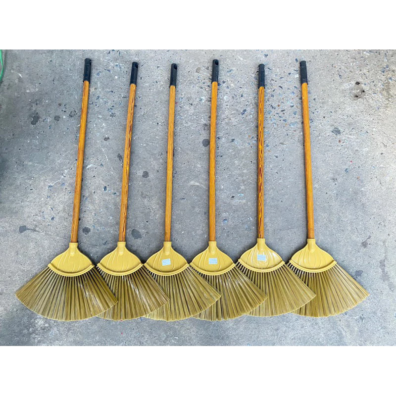 Chổi cước mềm cán gỗ siêu bền siêu rẻ
