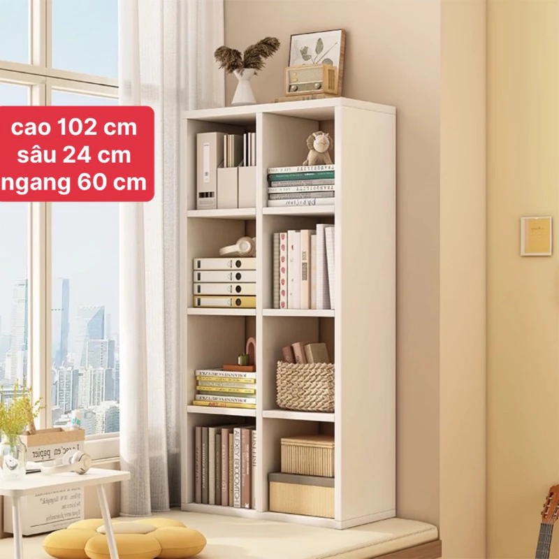 KỆ TỔ ONG ĐÔI 8 Ô để đồ đa năng , tiện dụng