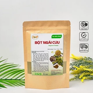 Bột ngải cứu nguyên chất 100g ( Thơm, Mịn ) - Thanh nhiệt giải độc, Ngủ ngon, Đẹp da