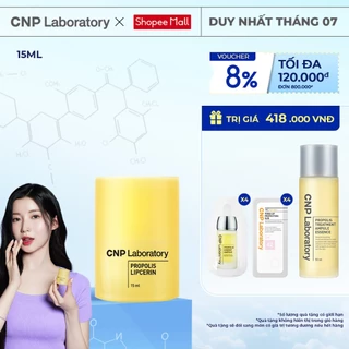 Balm dưỡng môi keo ong ẩm mướt săn chắc bờ môi xuyên suốt 12 giờ CNP Laboratory Propolis Lipcerin 15ml