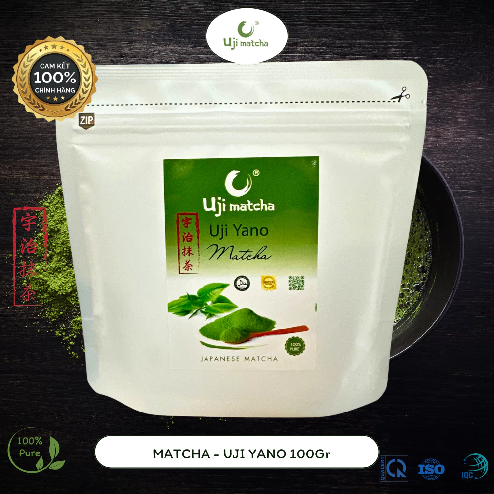 Bột Matcha UJI YANO GRADE Cao Cấp | 100G CAO CẤP CN NHẬT BẢN