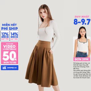 Quần Culotte MAR FASHION Xếp Li Hông - FASH076123