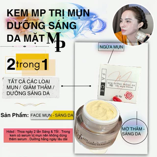 Kem Face 10gr Tr.ị.. Mụn Trắng Da