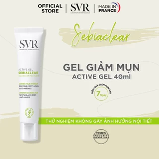 Kem dưỡng ẩm dành cho da dầu , giảm mụn SVR SEBIACLEAR ACTIVE GEL 40ml