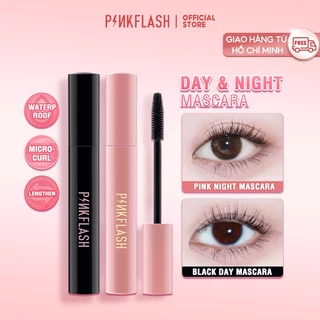 PINKFLASH Mascara làm dài mi ngày & đêm lâu trôi không thấm nước 30g