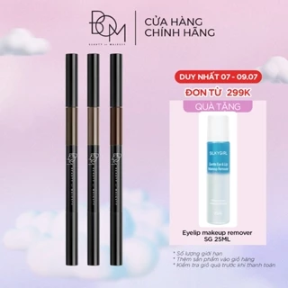 Chì Kẻ Chân Mày Chống Thấm Nước Lâu Trôi BOM 3 In 1 0.2g