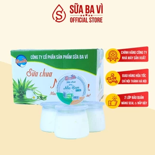 Sữa Chua Nha Đam Ba Vì - Zmilk - Hộp 12 Hũ