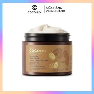 Bơ Dưỡng Thể COCOON Cà Phê Đak Lak 200ml [COCOLUX]