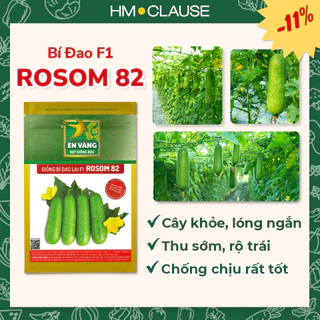 [2g] Hạt giống Bí đao F1 ROSOM 82 năng suất cao thu sớm rộ trái - Én Vàng