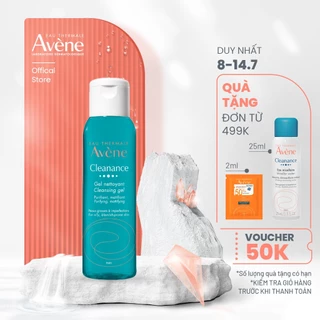 Gel rửa mặt tạo bọt cho da dầu nhạy cảm AVÈNE CLEANANCE CLEANSING GEL 100ml