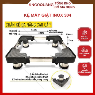 Kệ Kê Chân Máy Giặt Tủ Lạnh Đế Nhựa Chống Rung Lắc Cao Cấp, Kệ Chân Cao Cấp Loại 1