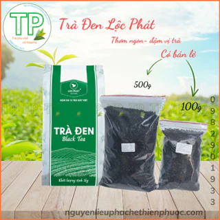 Trà đen Lộc Phát 100g (gói lẻ 100g nha, mua gói nguyên 1kg ở link khác)