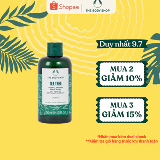 Sữa Tắm Tràm Trà Tea Tree Body Wash 250ml THE BODY SHOP