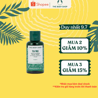 Sữa Rửa Mặt Tea Tree Skin Clearing Facial Wash 60ML The Body Shop