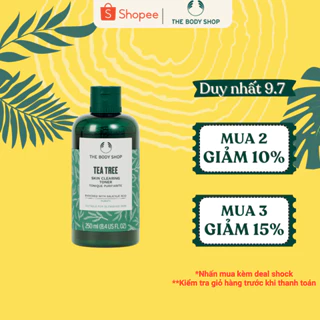 Nước Cân Bằng Tràm Trà Tea Tree Skin Clearing Toner 250ml THE BODY SHOP