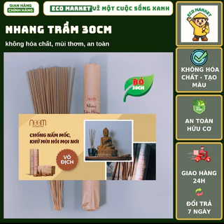 Nhang Trầm Hương Sạch Noom Bó 30cm