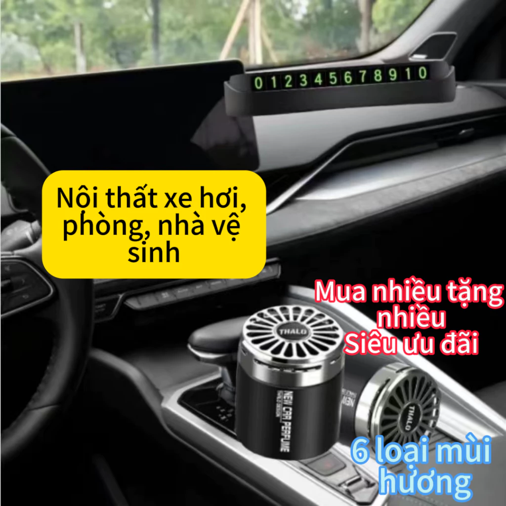 Sáp Thơm Ô Tô, Khử Mùi Hiệu Quả Có 6 Mùi Hương Phiên Bản Mới VERSION phổ quát phòng ngủ, nhà vệ sinh