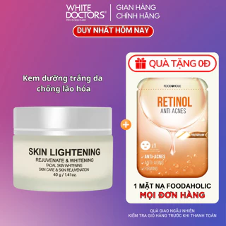 Kem làm trắng da mờ nếp nhăn White Doctors Skin Lightening 40g