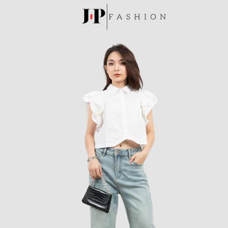 Áo Sơ Mi Nữ JP FASHION Với Chất Liệu Mát Chống Nhăn, Thấm Hút Form Croptop Dễ Mix Đồ Gam Màu Nổi Bật (ảnh thật) 10609176