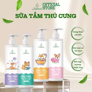 Sữa tắm cho chó mèo 150ml/500ml Julyhouse thơm mát khử mùi hôi