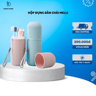 Hộp Đựng Bàn Chải Đánh Răng Mang Đi Du Lịch Hàng Cao Cấp 2 in 1 Cực Kì Tiện Dụng