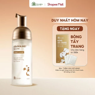 Sữa Rửa Mặt Tạo Bọt Sâm 1700 Làm Sạch Da Thoáng Lỗ Chân Lông Cỏ Mềm 150ml