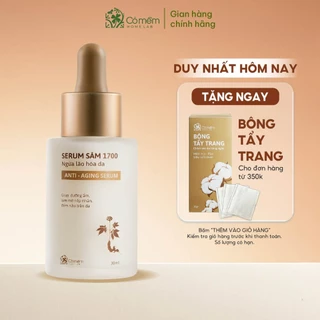 Serum Dưỡng ẩm da mặt Sâm 1700 Ngừa Lão Hoá da Giúp Mờ Nếp Nhăn Và Đốm Nâu Cỏ Mềm 30ml