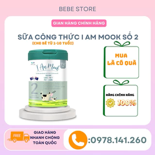 (tặng kèm quà) SỮA I AM MOOK 850gr 1-10 tuổi