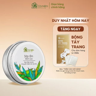 Sáp Giữ Ấm Cho Bé Mùa Đông Chống Cảm Giảm Ho Ngừa Ngạt Mũi Từ Tinh Dầu Tràm An Toàn Cỏ Mềm 10g