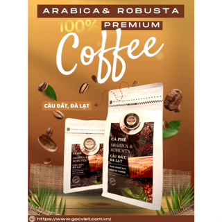 Cà phê Arabica & Robustar cầu đất, đà lạt dạng rang xay 250g
